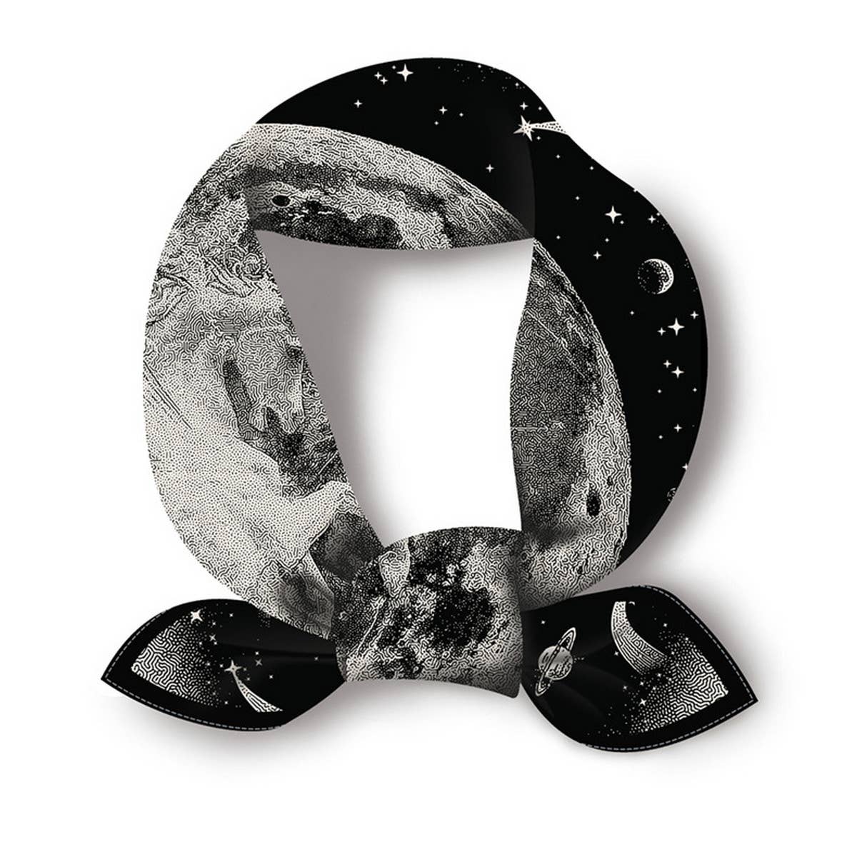 Travel Scarf - Versatile Starry Sky Printed Shawl