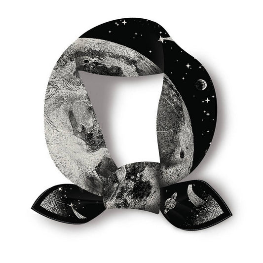 Travel Scarf - Versatile Starry Sky Printed Shawl