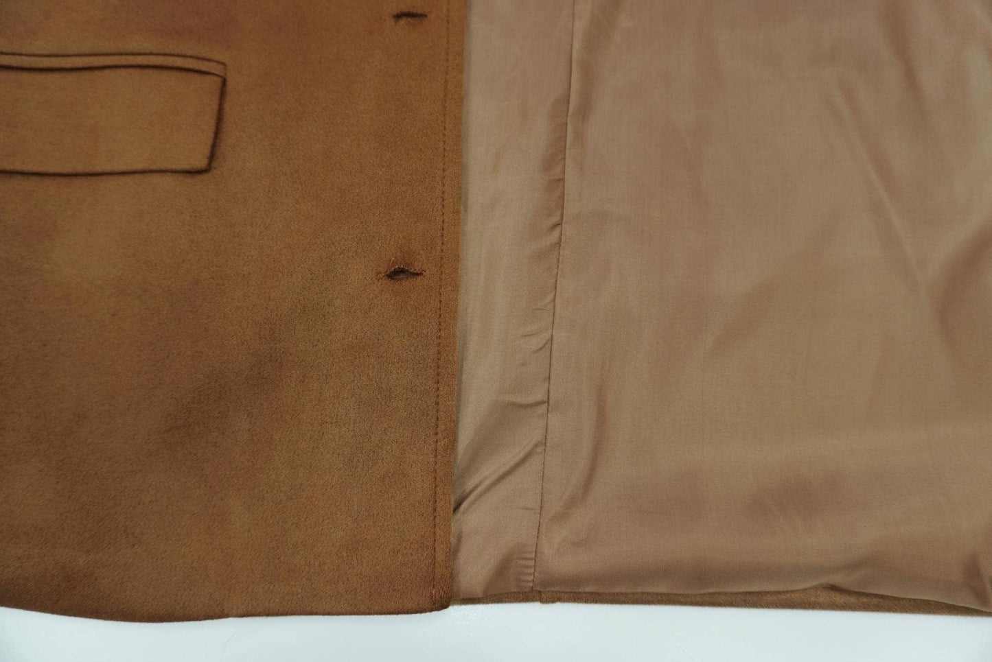 Vintage-Inspired Loose Pocket Long Sleeve Blazer