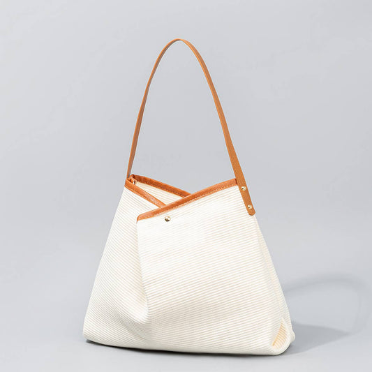 CASUAL LARGE CAPACITY BEACH BAG TOTE BAG_CWAB2001