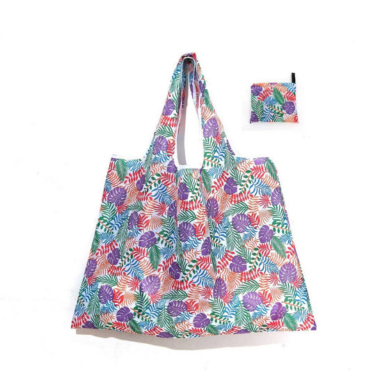OXFORD CLOTH FOLDABLE ECO-FRIENDLY SHOPPING BAG_CWAB3470