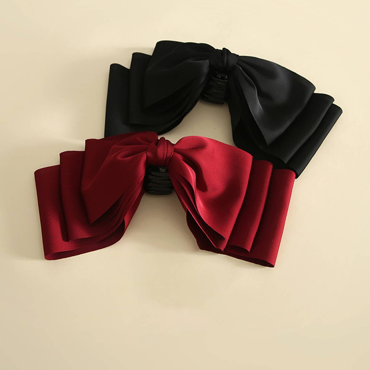 BOW TIE HIGH-END VERSATILE PONYTAIL CLIP_CWAHA1802