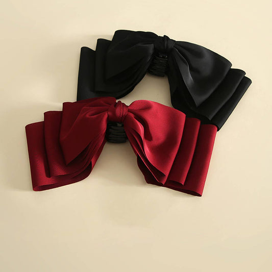 BOW TIE HIGH-END VERSATILE PONYTAIL CLIP_CWAHA1802