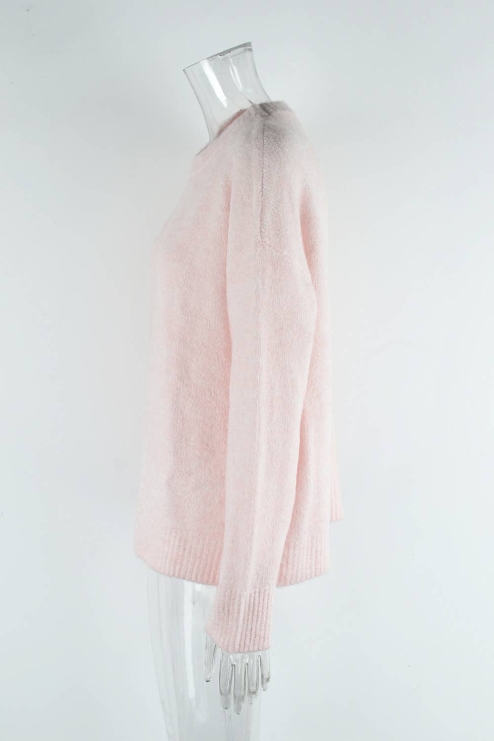 SOLID COLOR ALL-IN-ONE SWEATER PULLOVER SWEATER