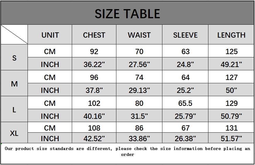 Printed V-neck slit waist-cinching long dress