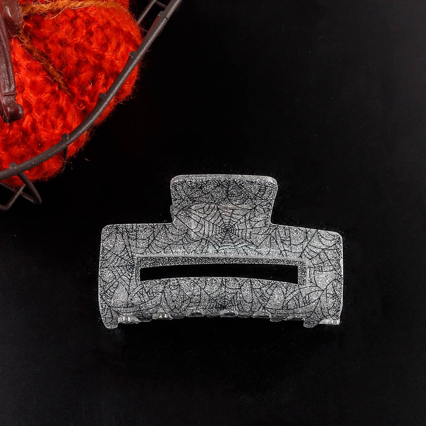 HALLOWEEN GHOST RECTANGULAR HAIRPIN