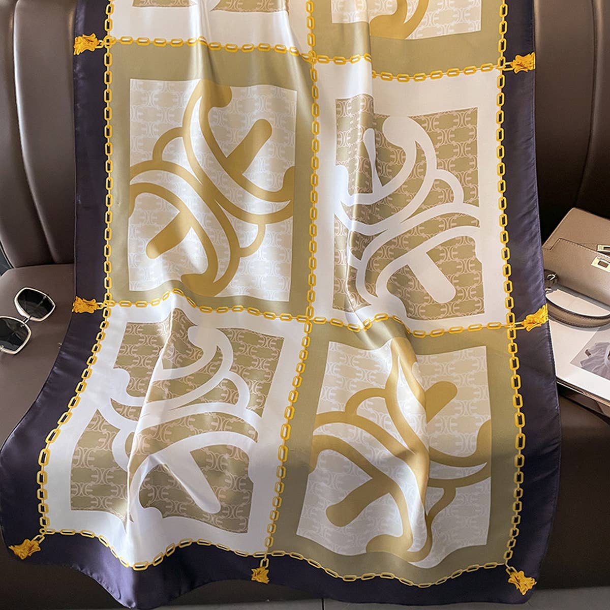 Su Silk Embroidered Scarf - Spring Fall Shawl for _CWASC0534