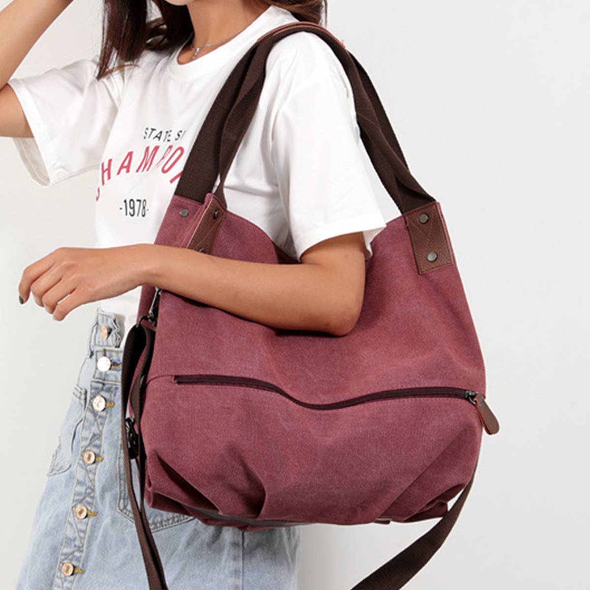 WOMEN MINIMALIST LEISURE SHOULDER BAG_CWAB1300
