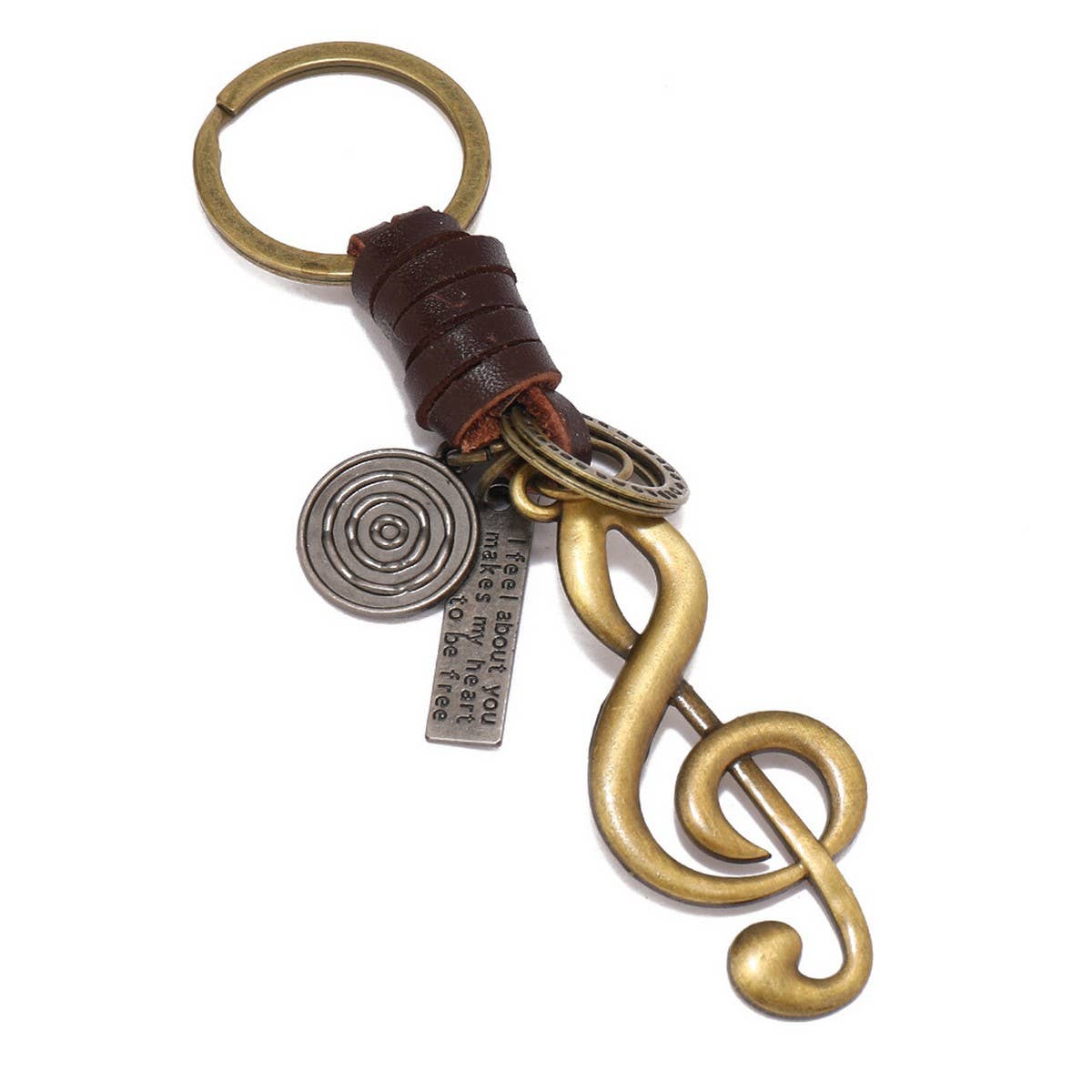 CREATIVE HAND-WOVEN RETRO KEYCHAIN