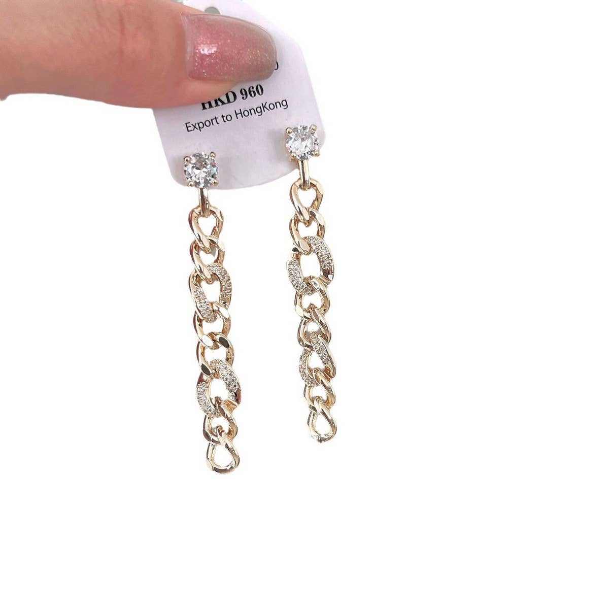 2024 NEW ZIRCON CHAIN EARRINGS AND EARRINGS_CWAJE1283