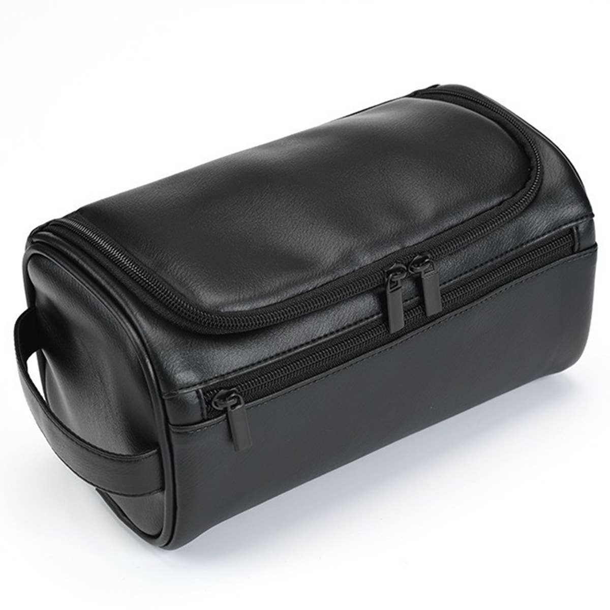 RETRO TRAVEL PU LEATHER COSMETIC BAG_CWAB0576