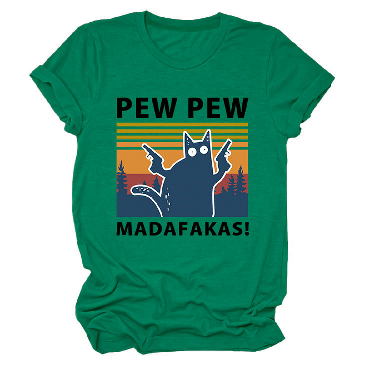 Ladies' Summer Tee, Casual Loose Fit T-Shirt_CWTTS1492