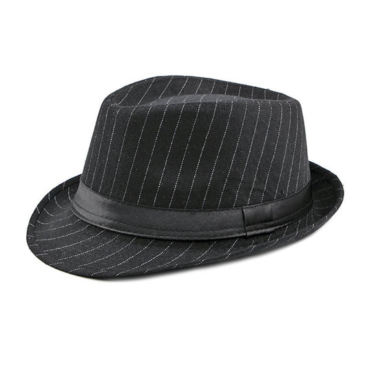 NEW AUTUMN AND WINTER STRIPED JAZZ HAT_CWAH1913