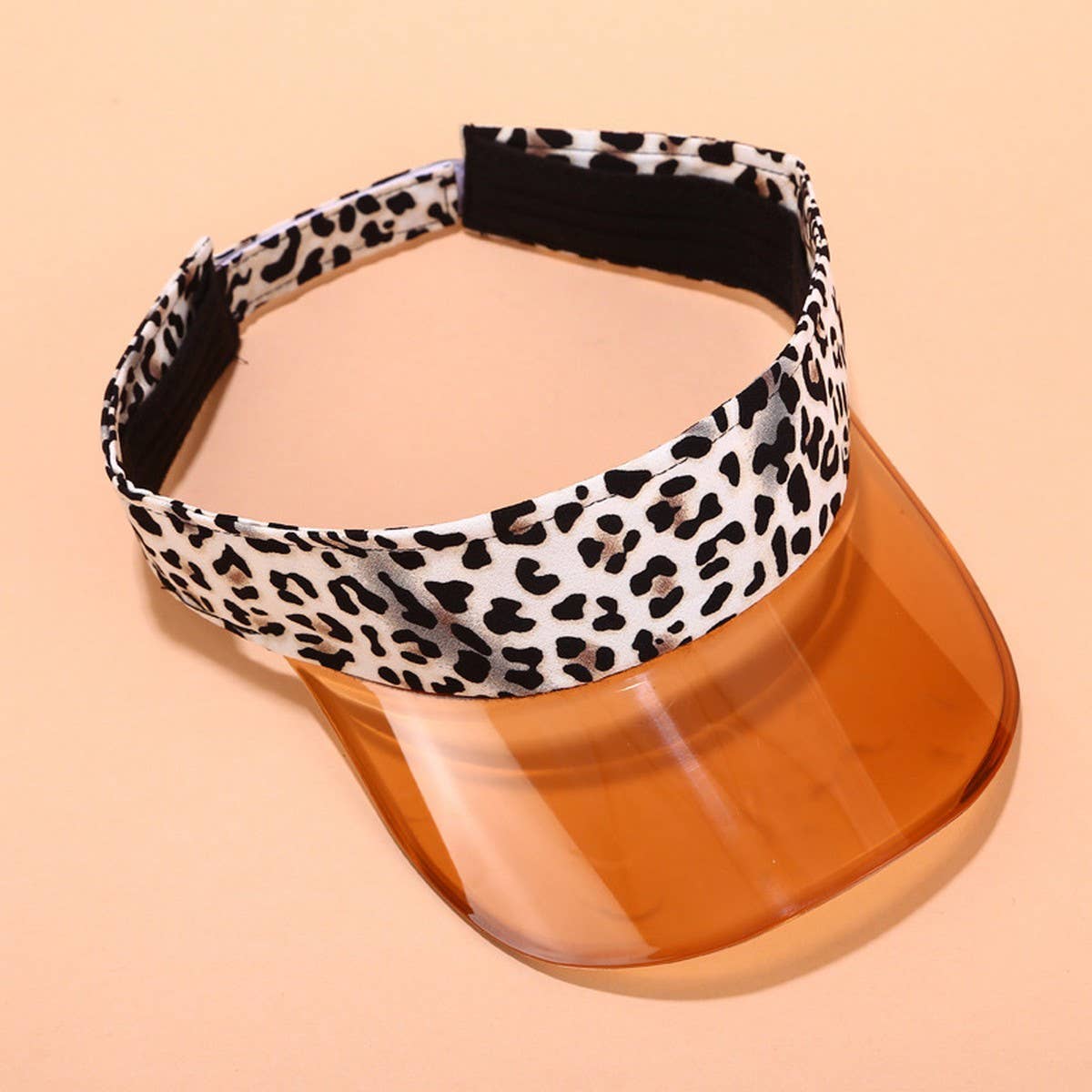PVC Visor Hat - Summer Sunshade Cap for Beach_CWAH3285