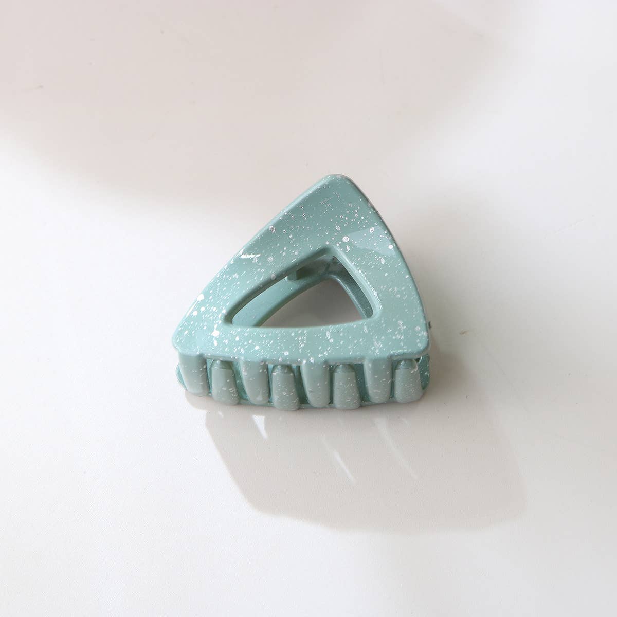 Simple ink-dripping high ponytail hair clip