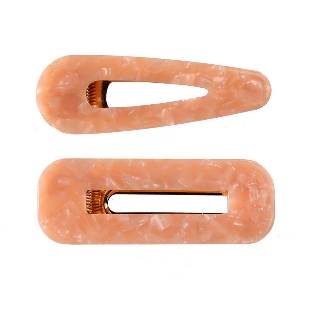 CWAHA07414_2PCS ACRYLIC HAIR CLIPS SET FOR WOMEN