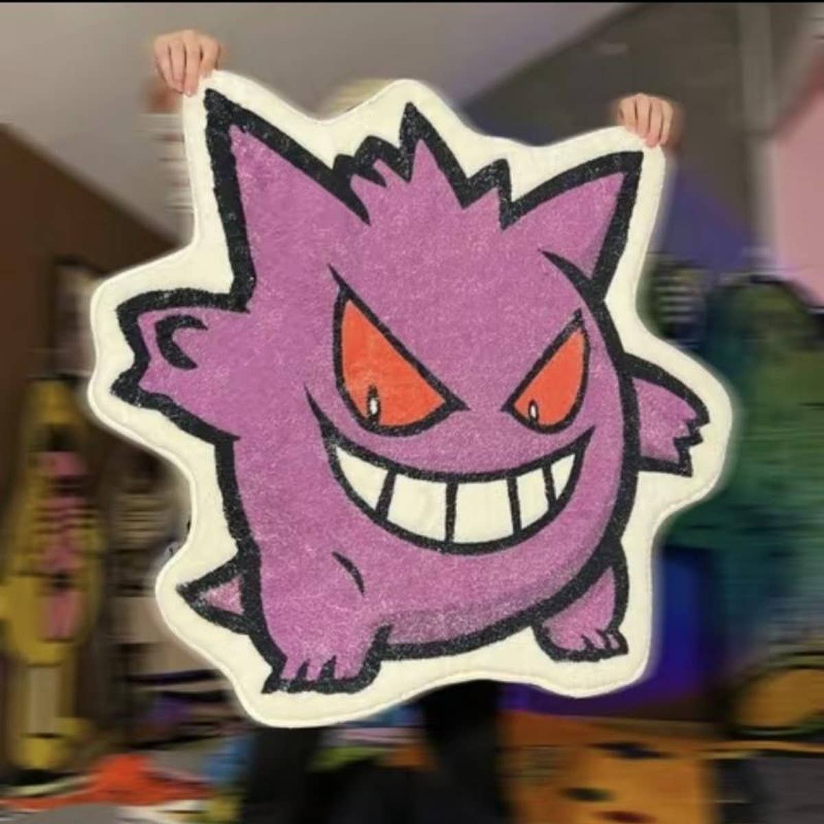 Trendy Cartoon Rug, Cute Plush Mat for Bedroom