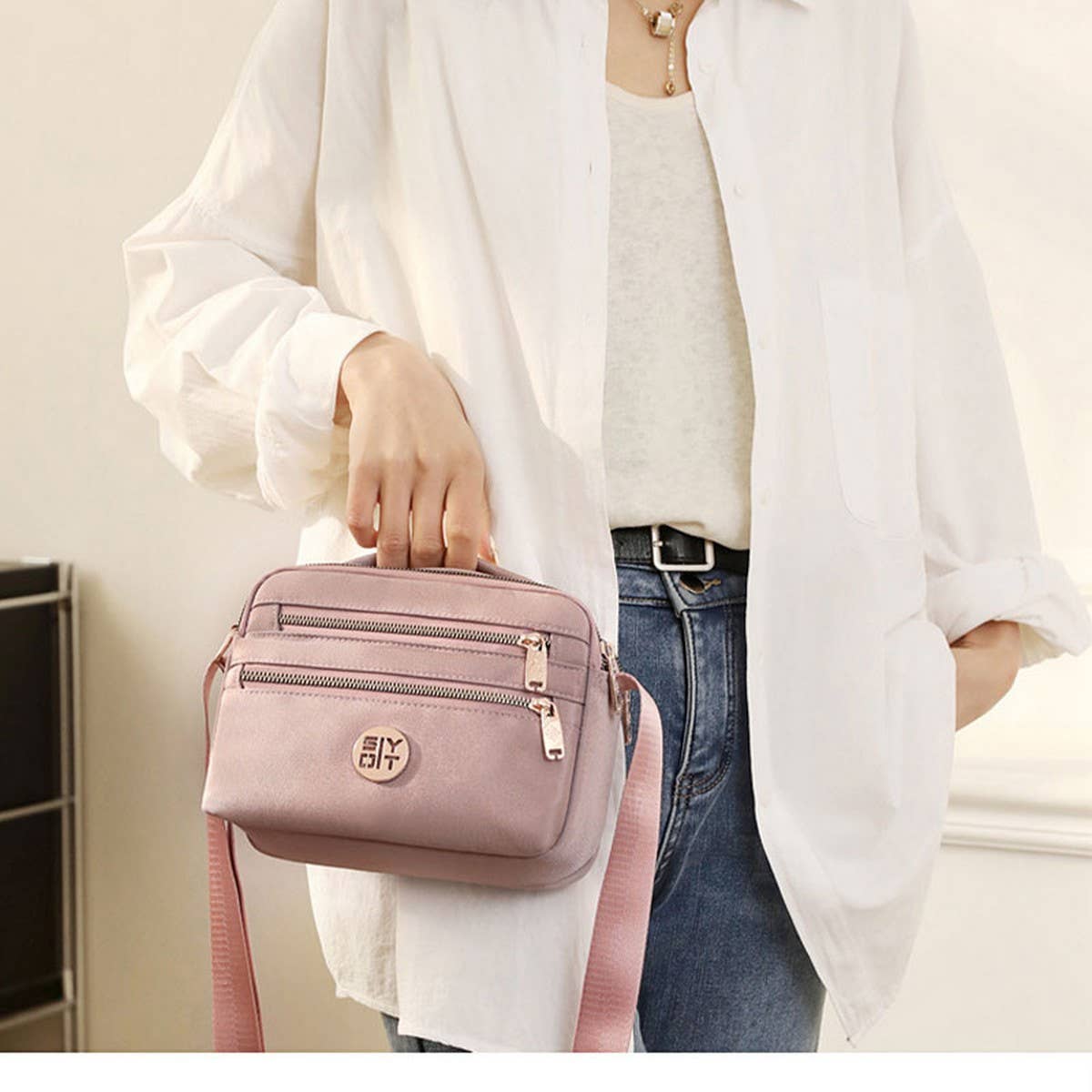 FASHION TRAVEL WOMEN'S SHOULDER MESSENGER BAG_CWAB3494