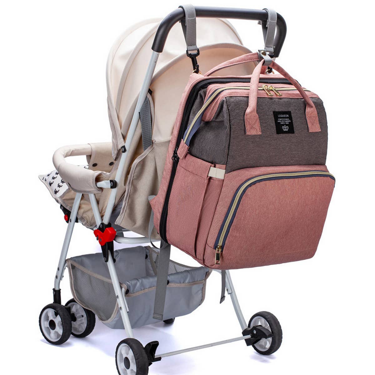 NEW PORTABLE FOLDING CRIB MOMMY BAG_CWAB2229