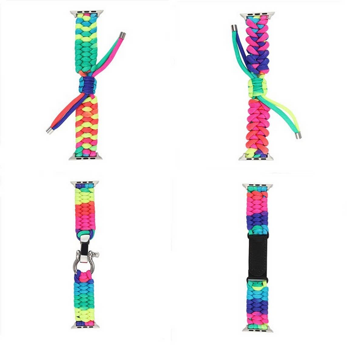 APPLE WATCH 9 VELCRO PARACORD STRAP_CWASC1543