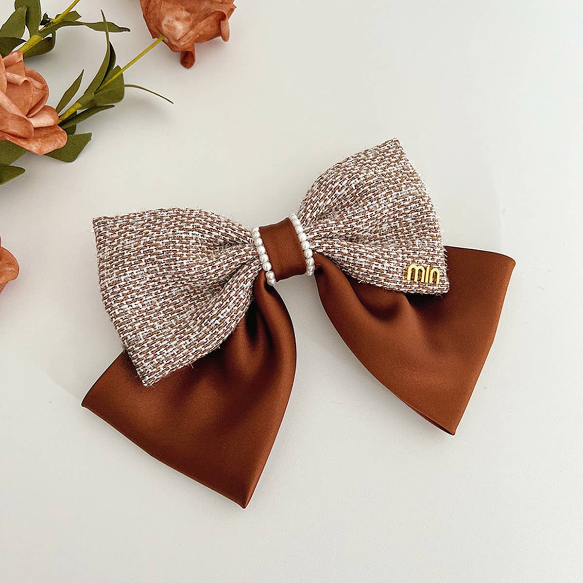 SMALL FRAGRANT STYLE HIGH-END BOW HAIRPINS_CWAHA1192