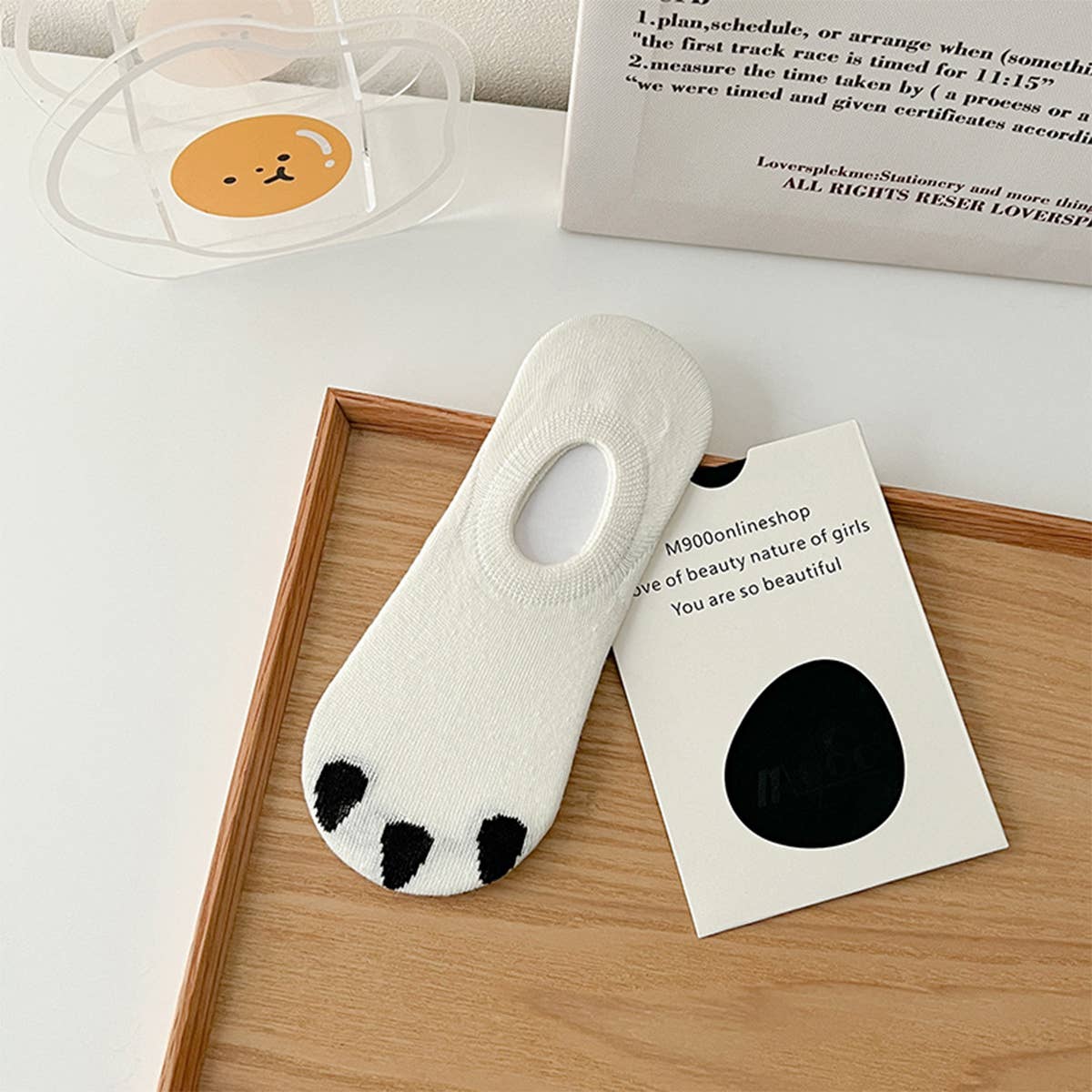 CUTE CAT PAW BOAT SOCKS SUMMER INVISIBLE SOCKS