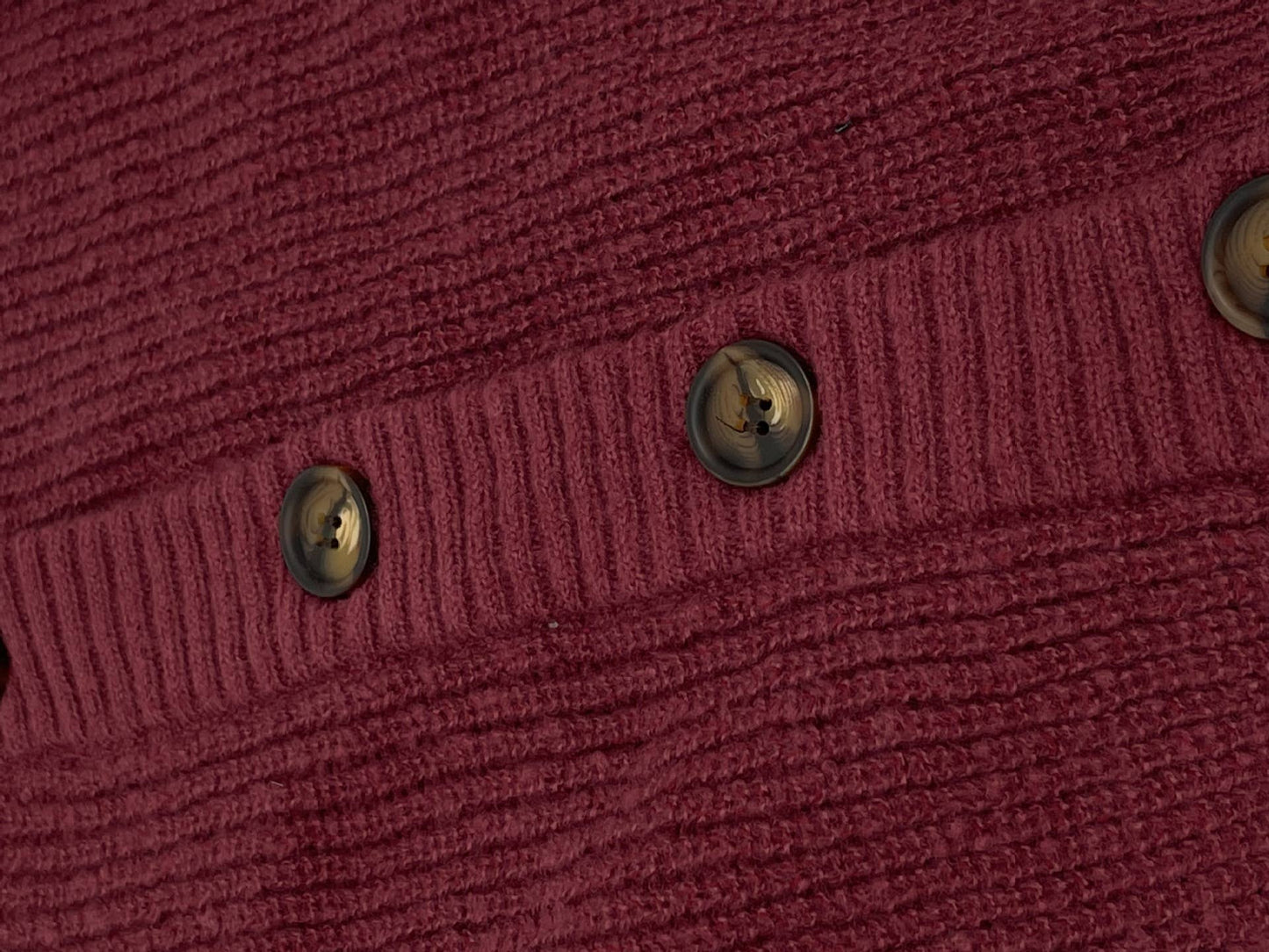 V-neck laid-back versatile knitted cardigan