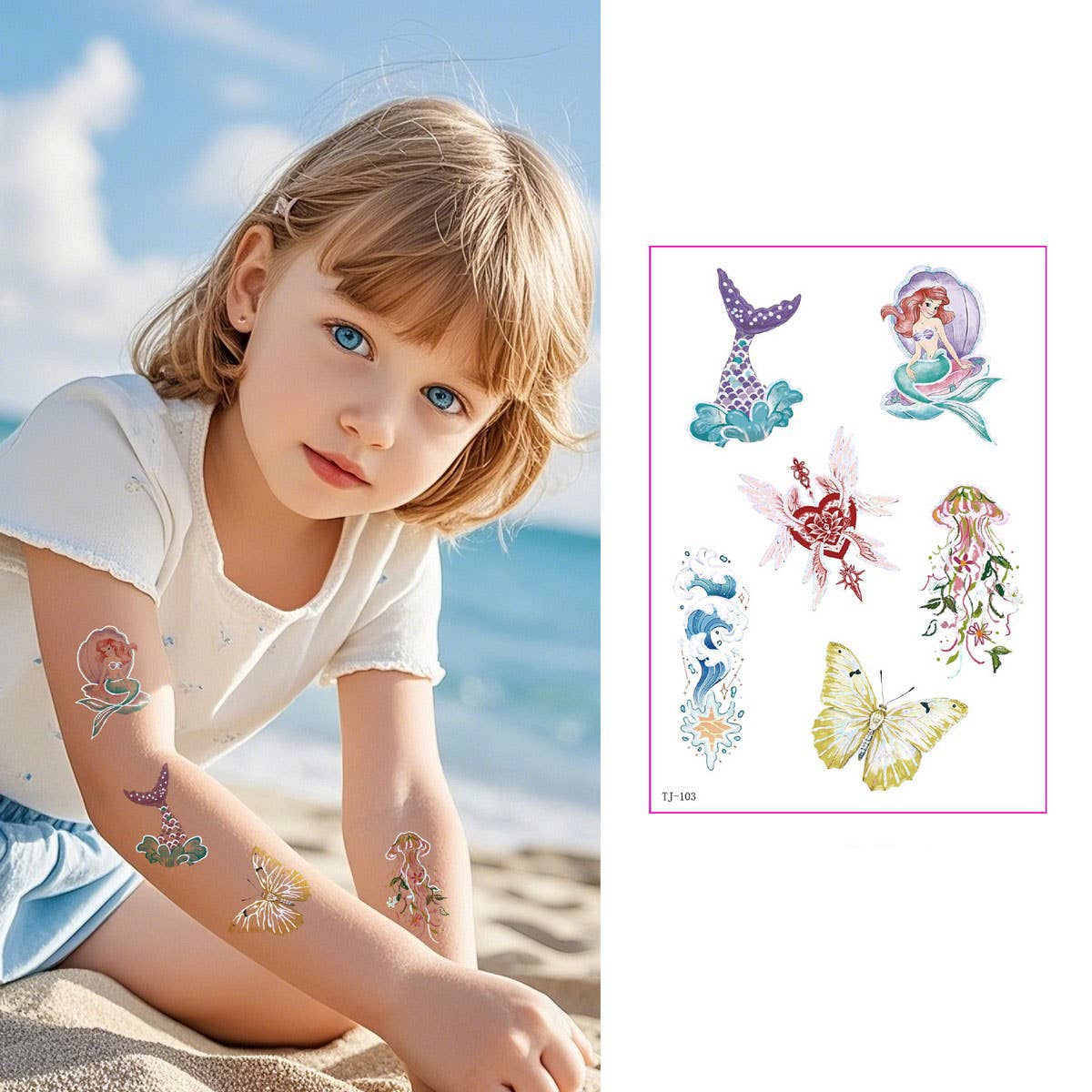Gold Foil Tattoo Stickers for Girls ?Chic & Classy