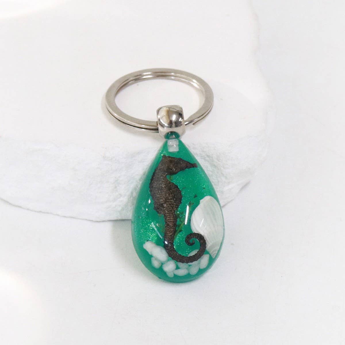 NEW CREATIVE SEAHORSE KEYCHAIN SOUVENIR PENDANT
