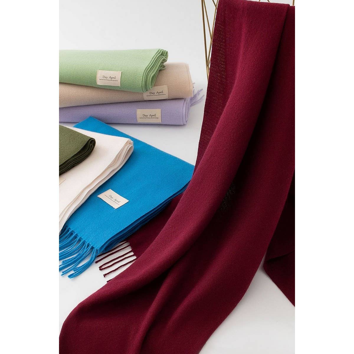 CWASC1480_ANKOLA SCARF SOLID COLOR WARM NECK SHAWL