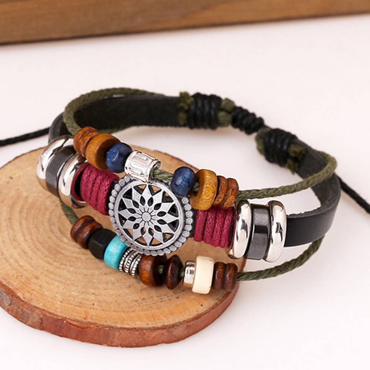 FASHION RETRO PERSONALITY LEATHER BRACELET_CWMM4461