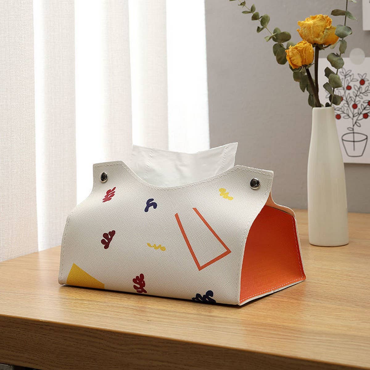 HOT SALE CREATIVE LEATHER TISSUE BOX FOR HOME USE