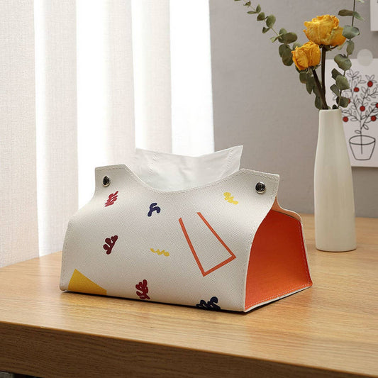 HOT SALE CREATIVE LEATHER TISSUE BOX FOR HOME USE