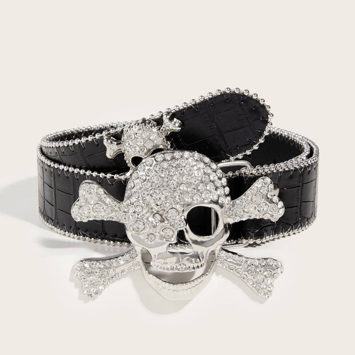 CASUAL PUNK STYLE SKULL BELT_CWABE0284