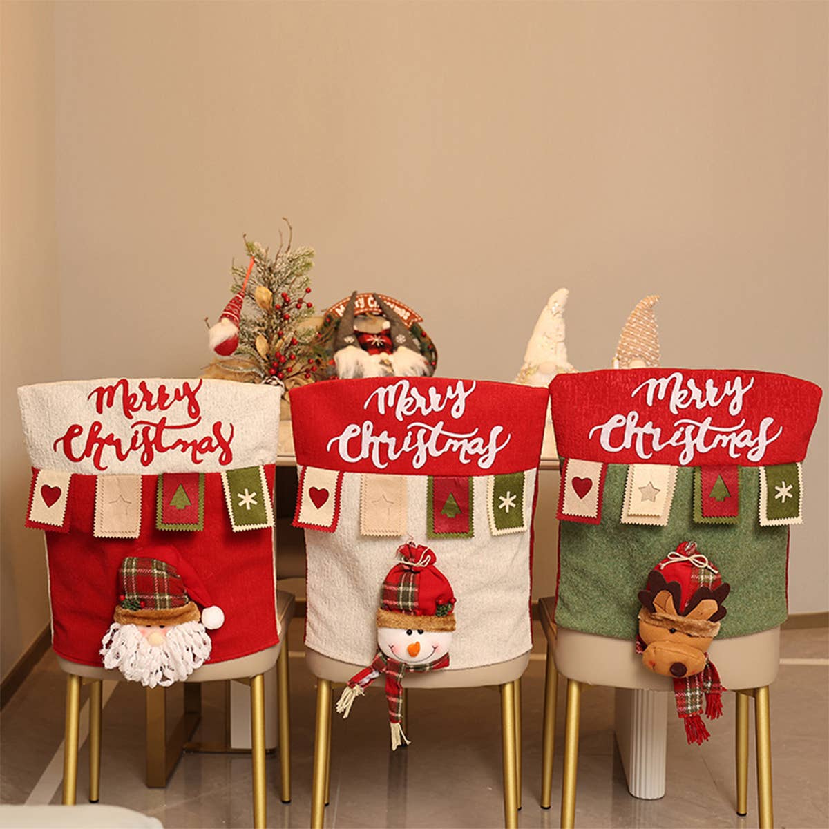 CWMM9418_CHRISTMAS CARTOON COLORFUL 3D DOLL CHAIR SET