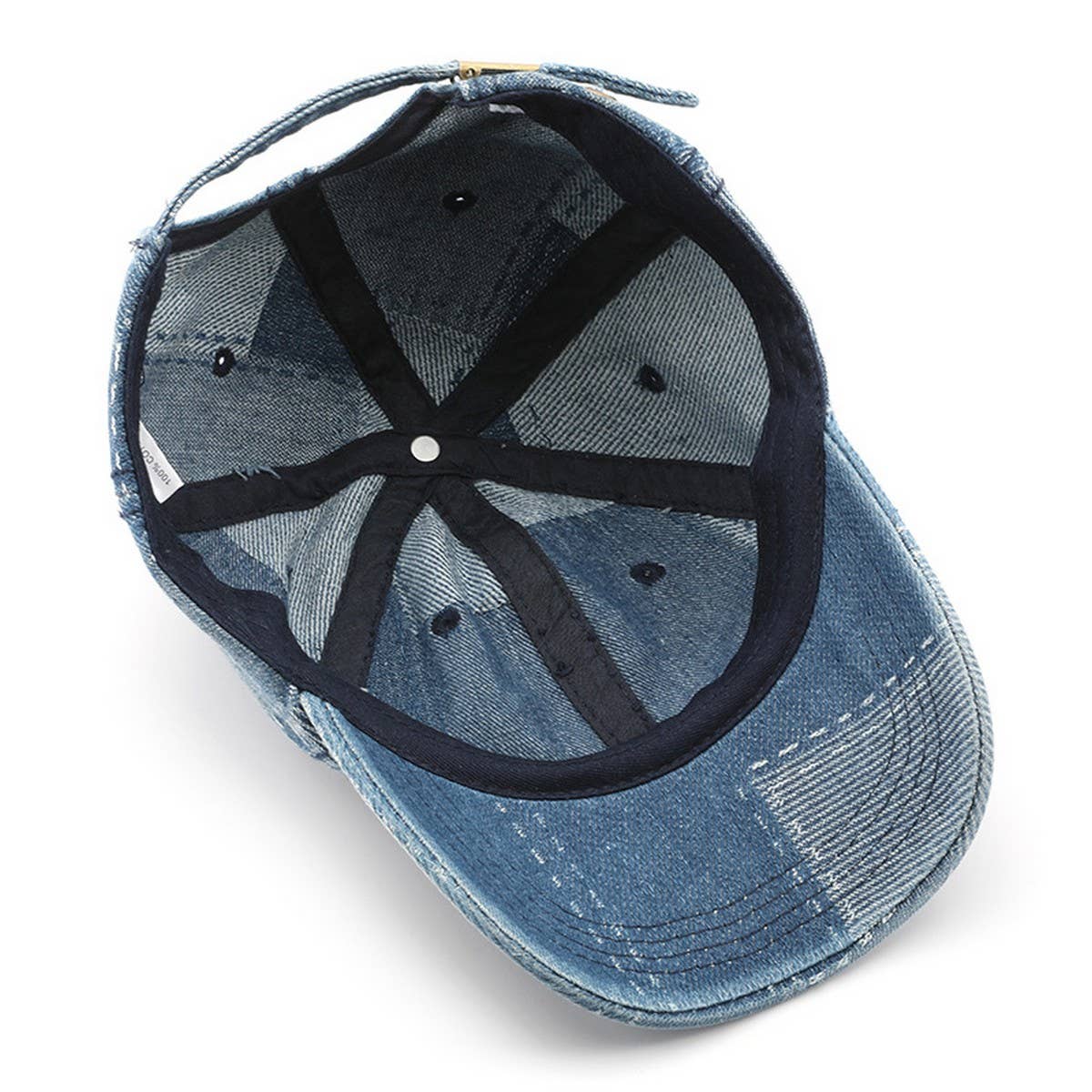 Retro Denim Baseball Hat for Women & Men CWAH2817