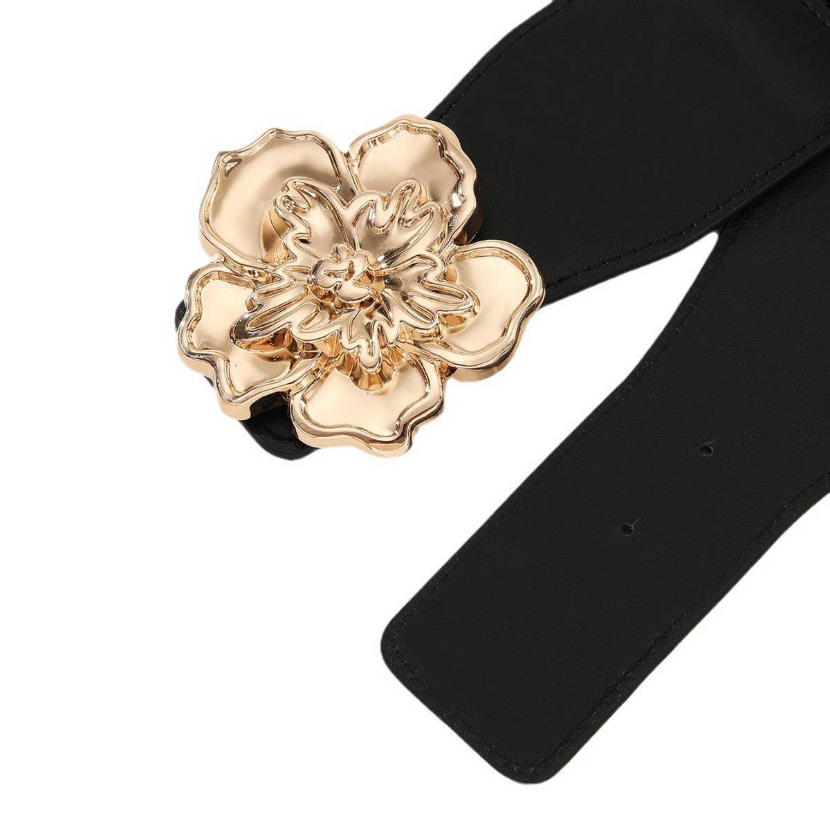WOMEN THREE-DIMENSIONAL FLOWER WAIST BELT_CWABE0229