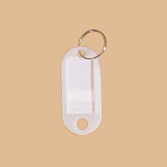 50 PACK STURDY PLASTIC KEYCHAIN TAGABLE KEY TAGS_CWMM2073