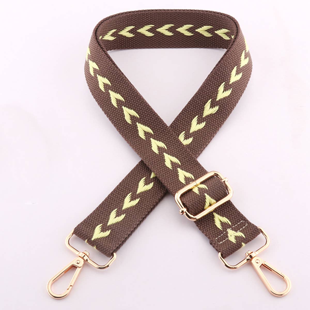 WOMEN STRIPE WIDENING BAG STRAP