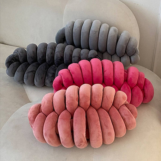 CATERPILLAR WOVEN PILLOW CUSHION_CWMM0860