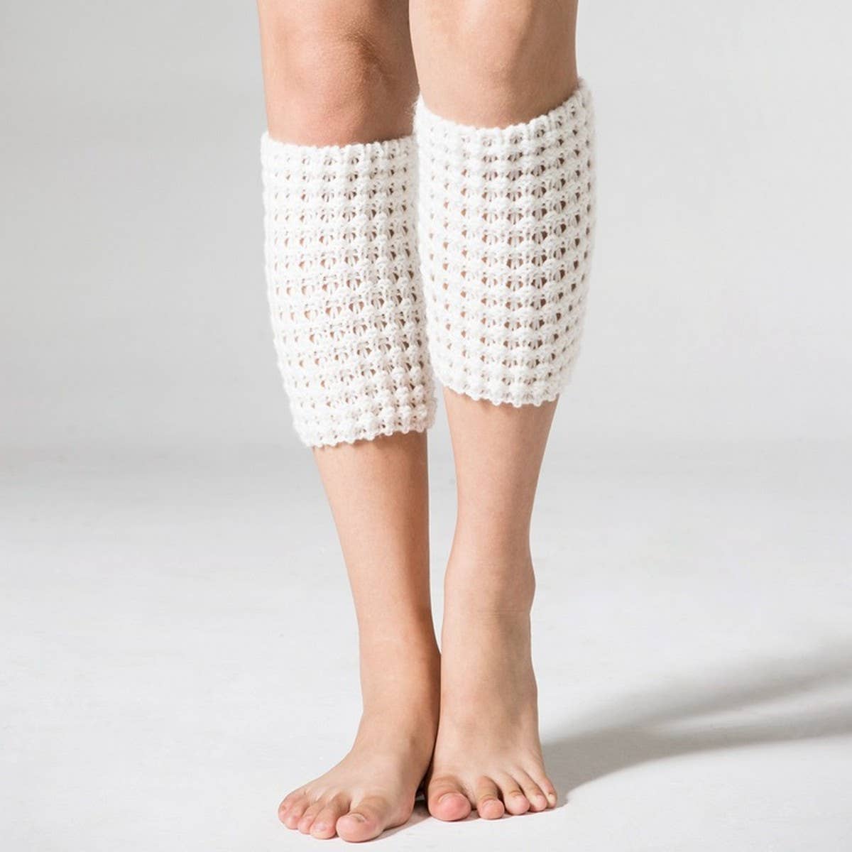 AUTUMN AND WINTER WARM PINEAPPLE FLOWER SOCKS_CWMS0764