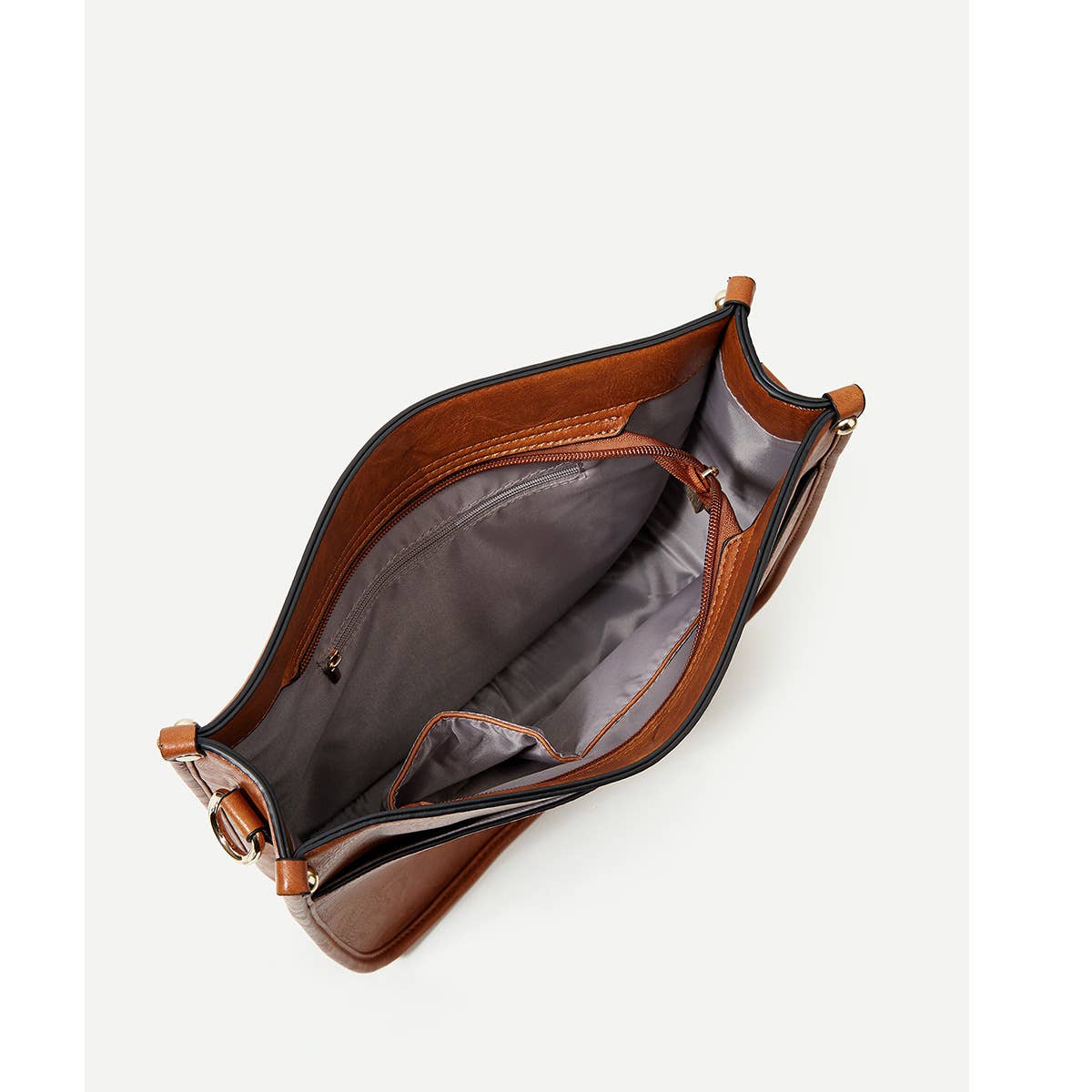 Crossbody leopard print single-shoulder tote bag