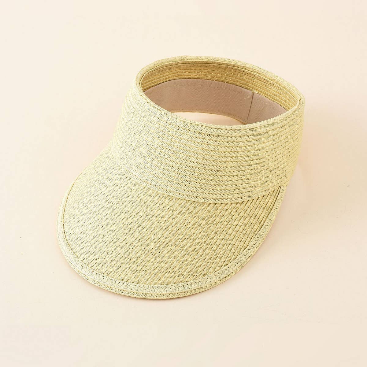 TRAVEL AND PLAY SUN PROTECTION STRAW HAT SUN VISOR_CWAH1438