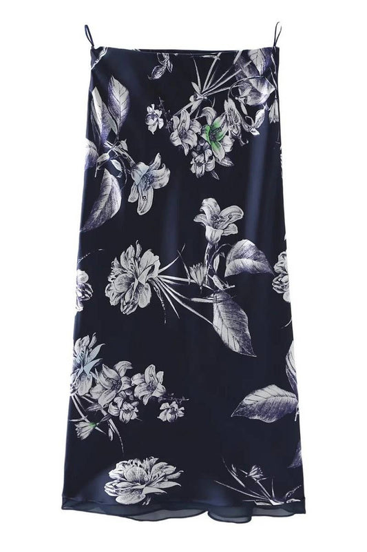 CWBLS0406_NEW SPRING DESIGN DOUBLE-LAYERED FISHTAIL SKIRT