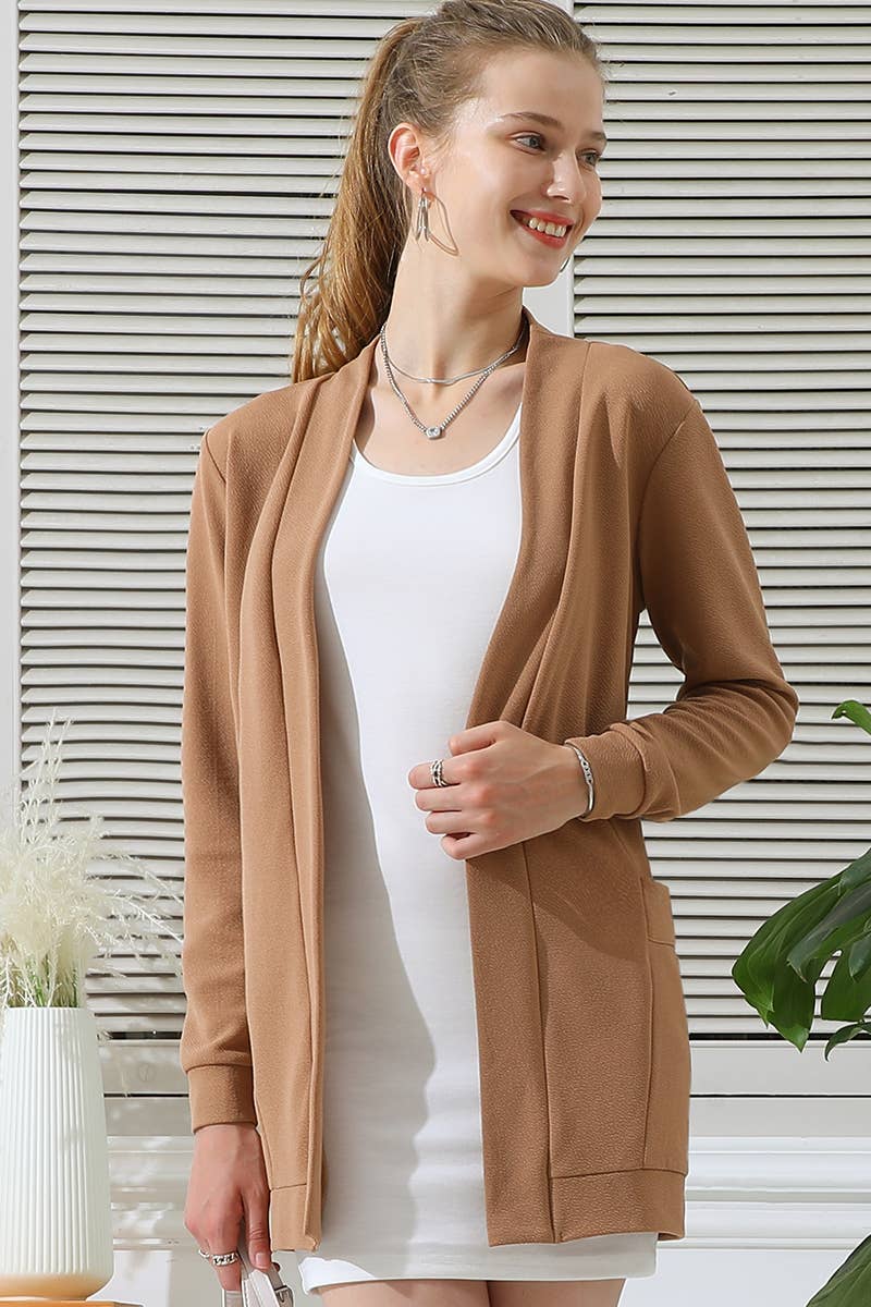 CWOCAL532-P_PLUS SIZE LONG SLEEVE ROVE CARDIGAN WITH POCKETS