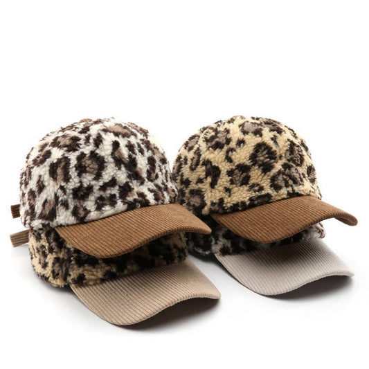 Retro Leopard Print Baseball Hat for Men and Women CWAH2170