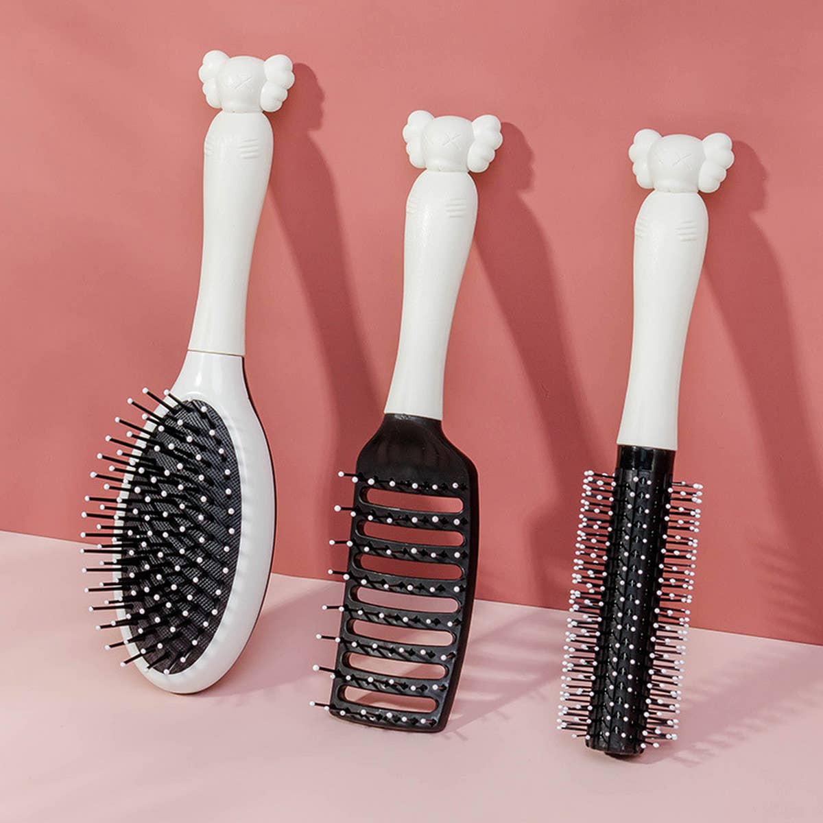 MASSAGING ROLLER COMB FOR LONG HAIR CURLY HAIR