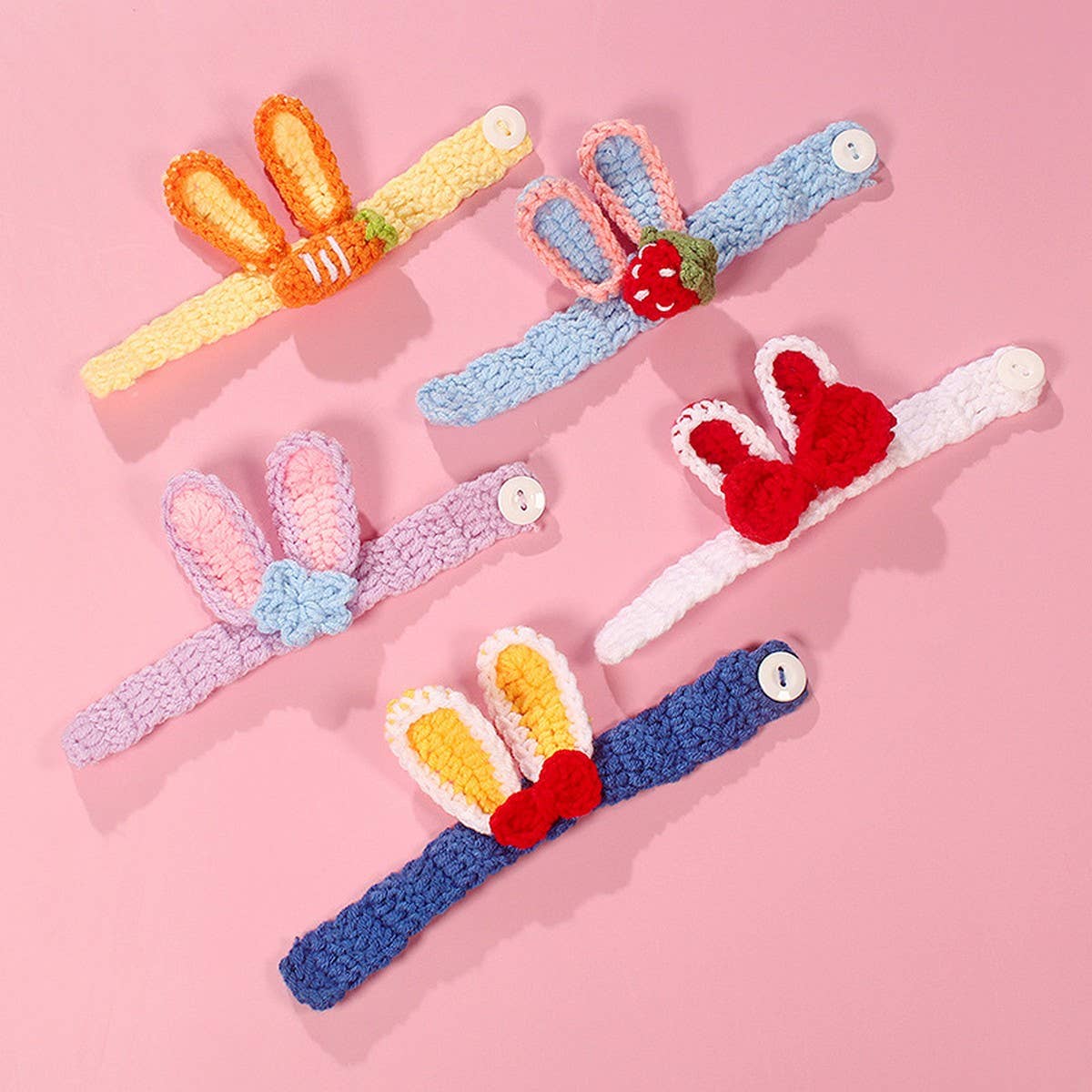 HANDMADE THREE-DIMENSIONAL RABBIT EARS BRACELET