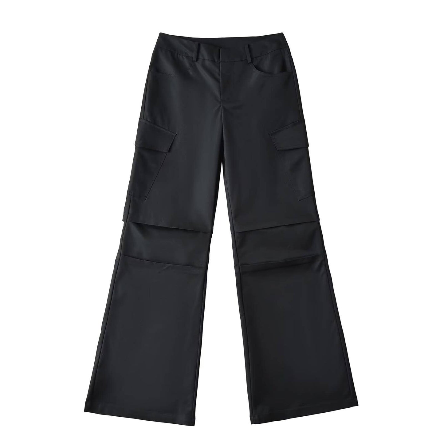 Slimming Retro straight-leg casual pants