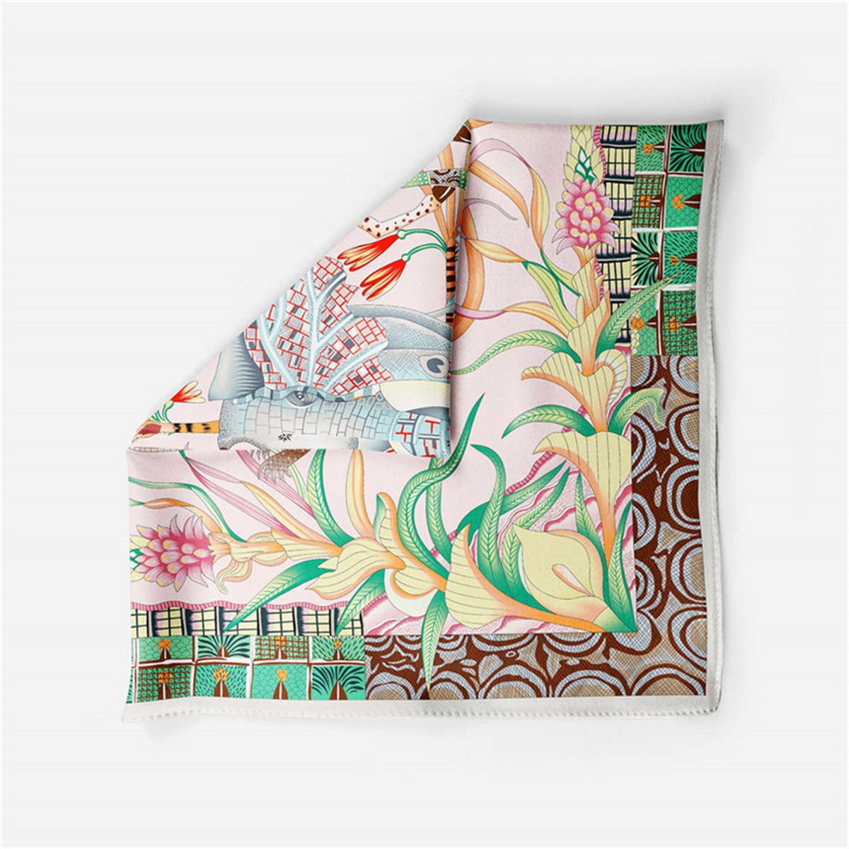 Silky Animal Print Scarf ? Mother's Day Gift